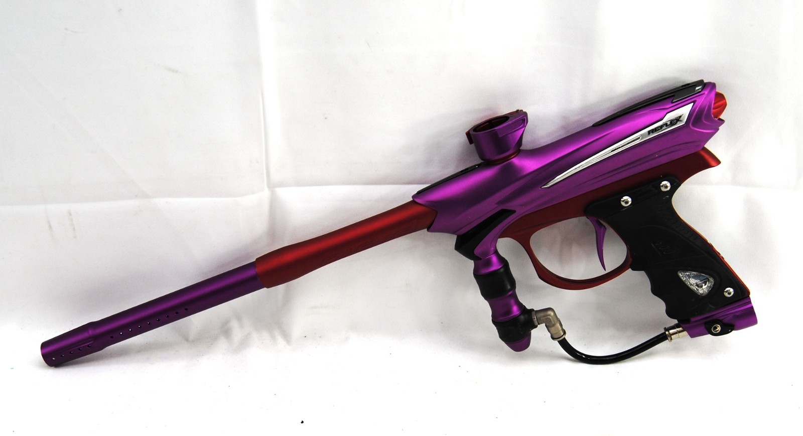 Used Dye Proto Paintball Reflex Rail 2013 Electronic Paintball Marker Purple/Red