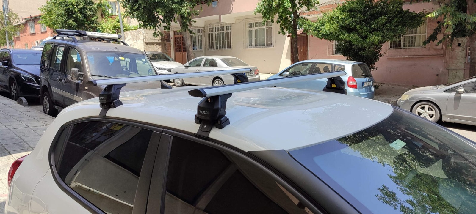 For Citroen C3 B618 2016-2025 Roof Rack System, Aluminium Cross Bar, Normal Roof