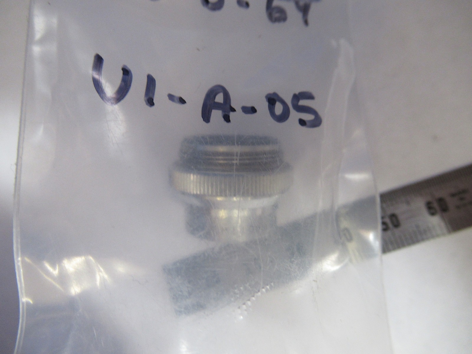 OBJECTIVE 48mm BAUSCH LOMB LENS OPTICS MICROSCOPE PART AS PICTURED U1-A-05