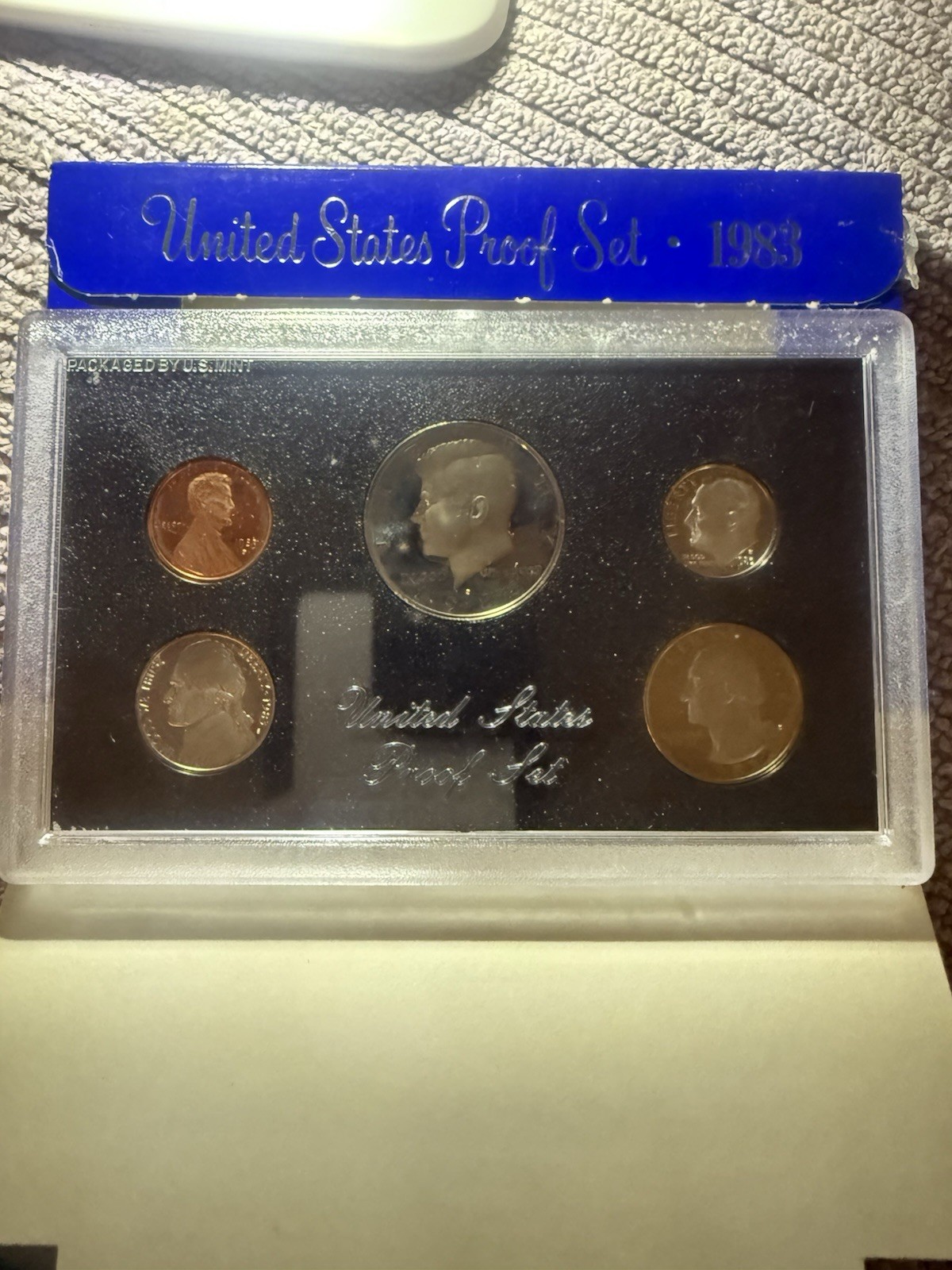 1983-S United States 5 Coin Proof Set