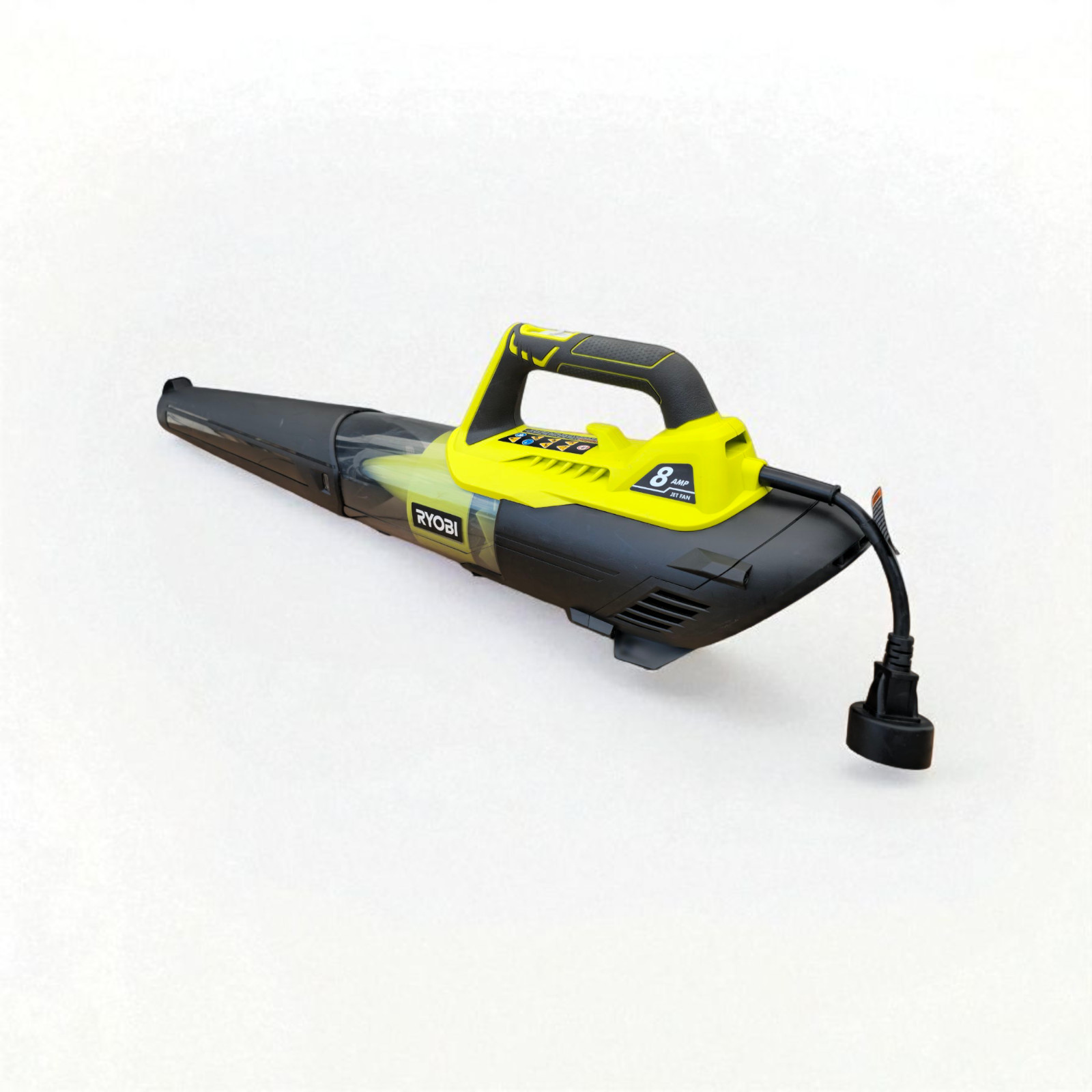 RYOBI (RY421021VNM), 135 MPH 440 CFM 8 Amp Electric Jet Fan Blower