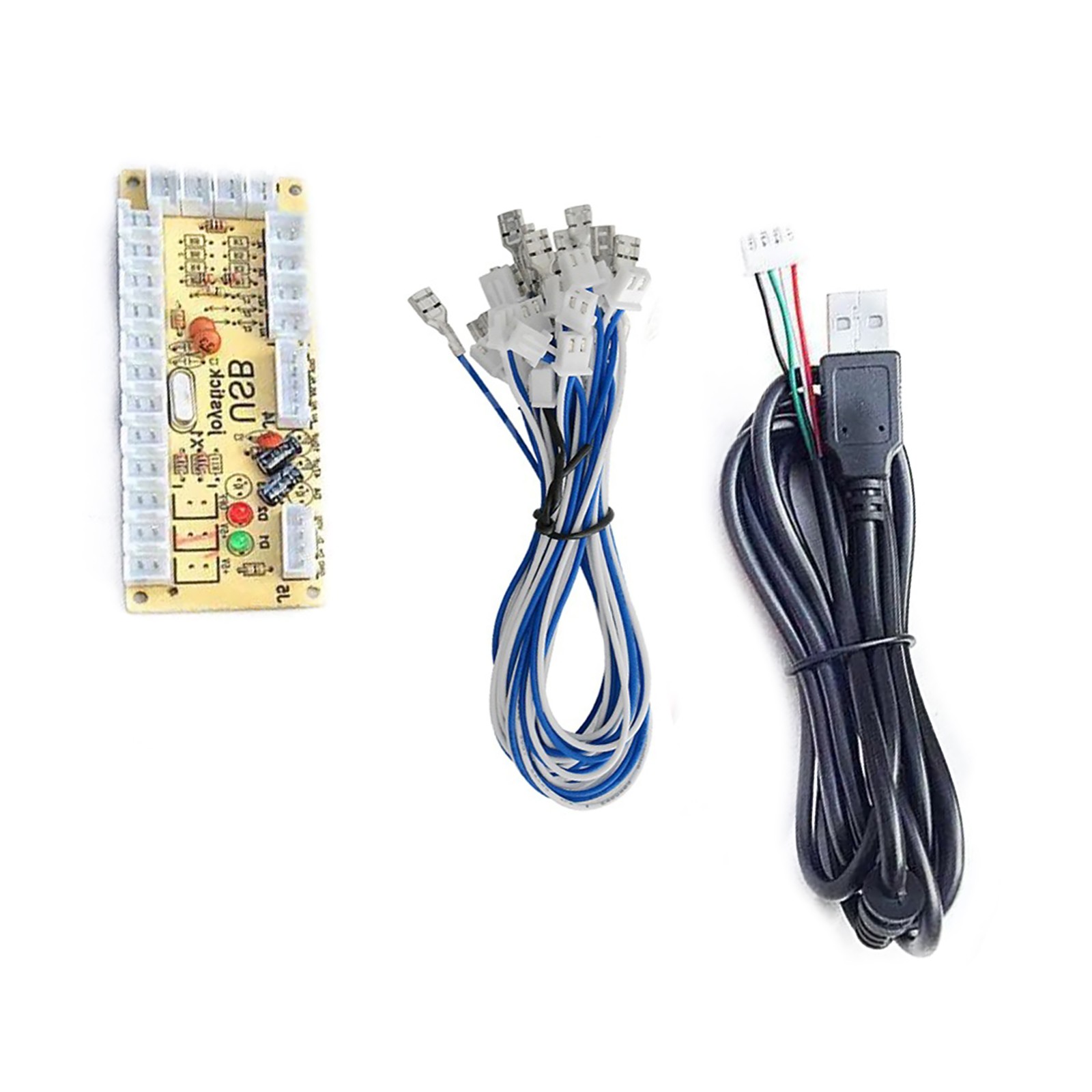 Quimat Zero Delay Arcade USB Encoder Board to Joystick for Mame Jamma Other PC A