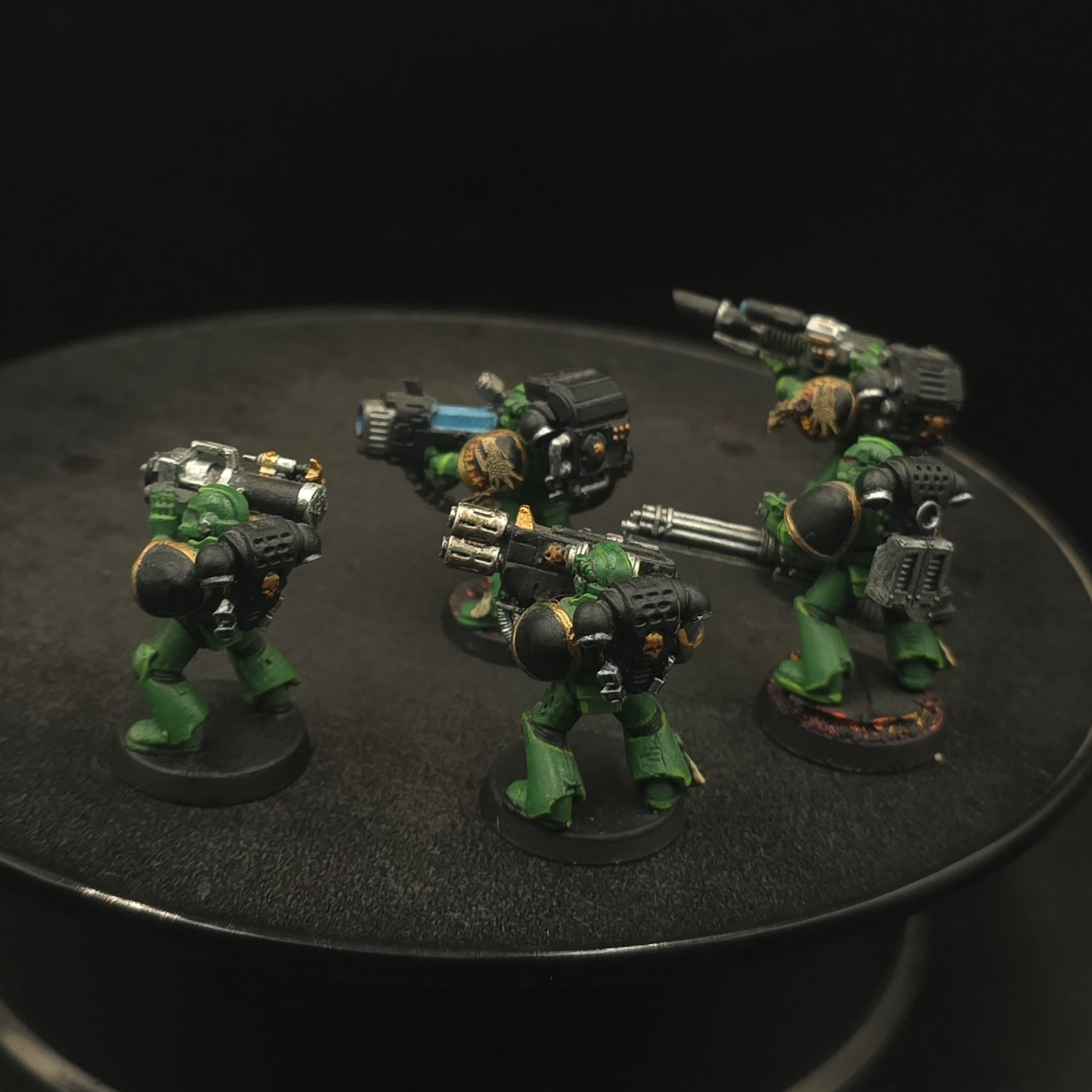 Pro Painted Warhammer 40k Salamanders Devastators ×5 Lot H Games Workshop