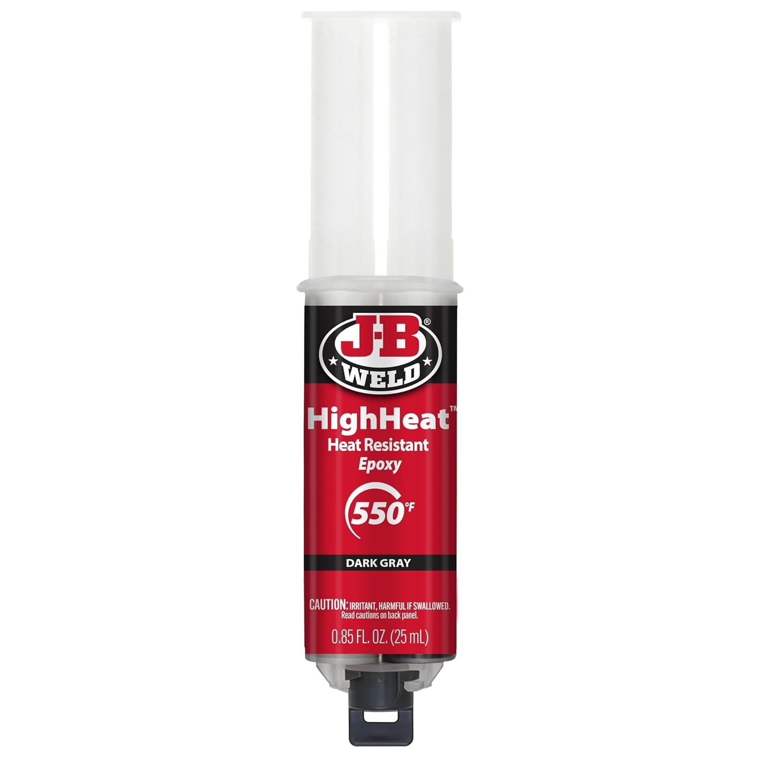 High Heat Epoxy Syringe, Dark Grey