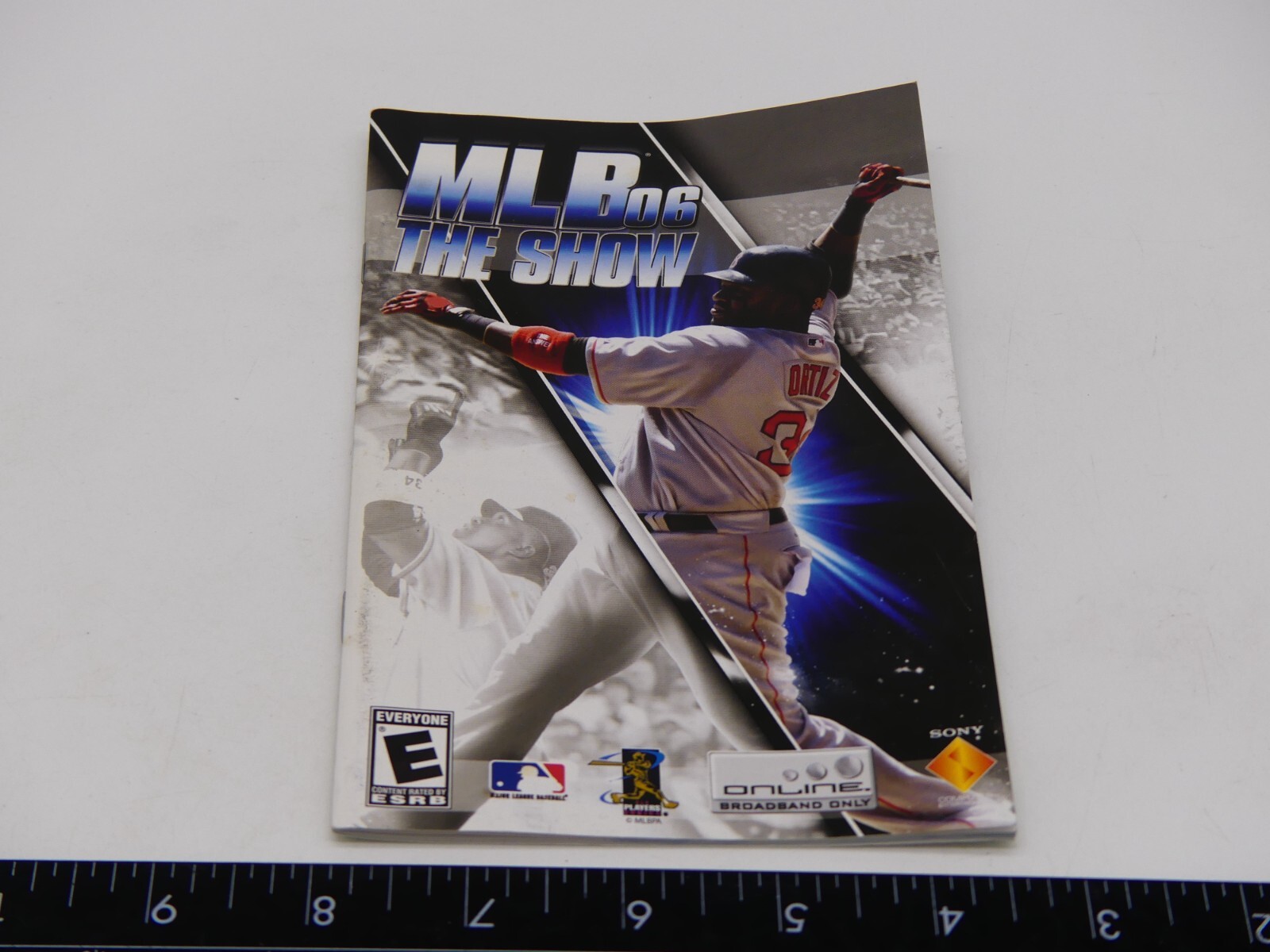 Authentic MLB 06 The Show Playstation 2 PS2 No Game Manual Only Baseball