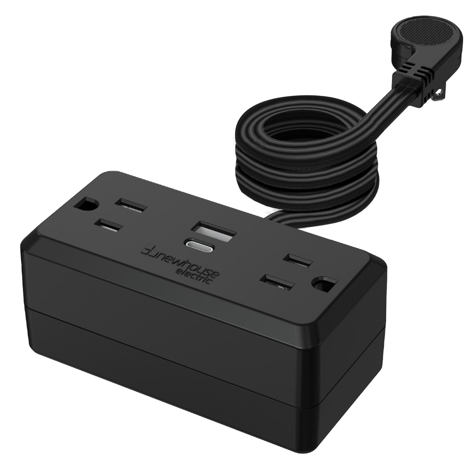 1250-Watt Plug-in Outlet with USB NHCP-001, Outlet Receptacle with USB Ports ...