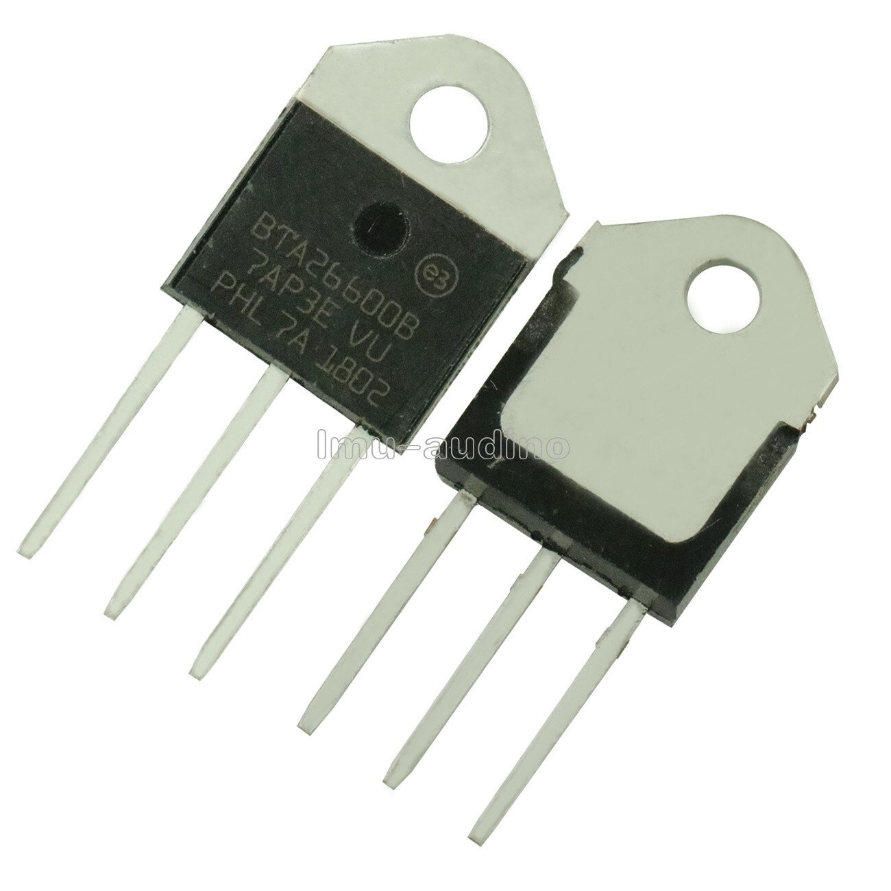 2PCS NEW BTA26-600B TRIAC BTA26600B STM TOP-3L IC