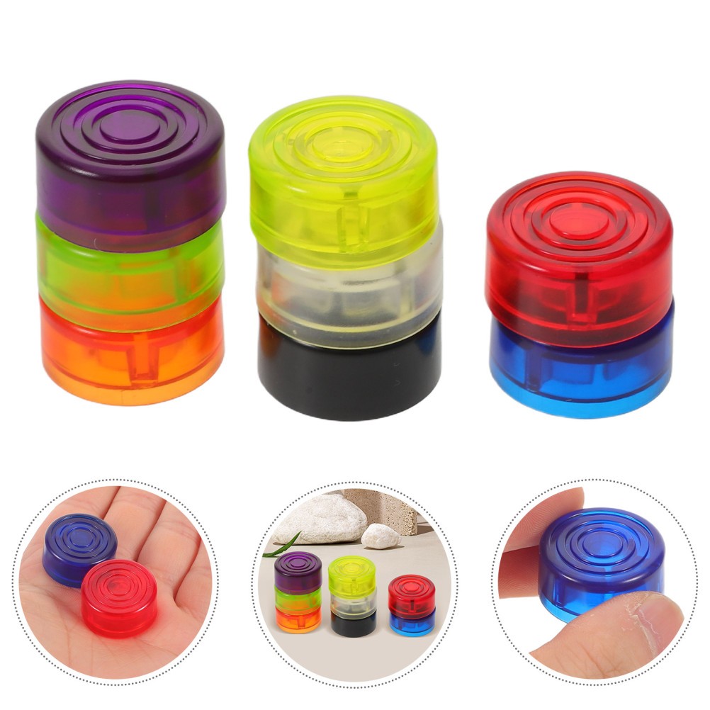 16Pcs Plastic Push Button Caps for Guitar Pedal Footswitch Durable and Colorful