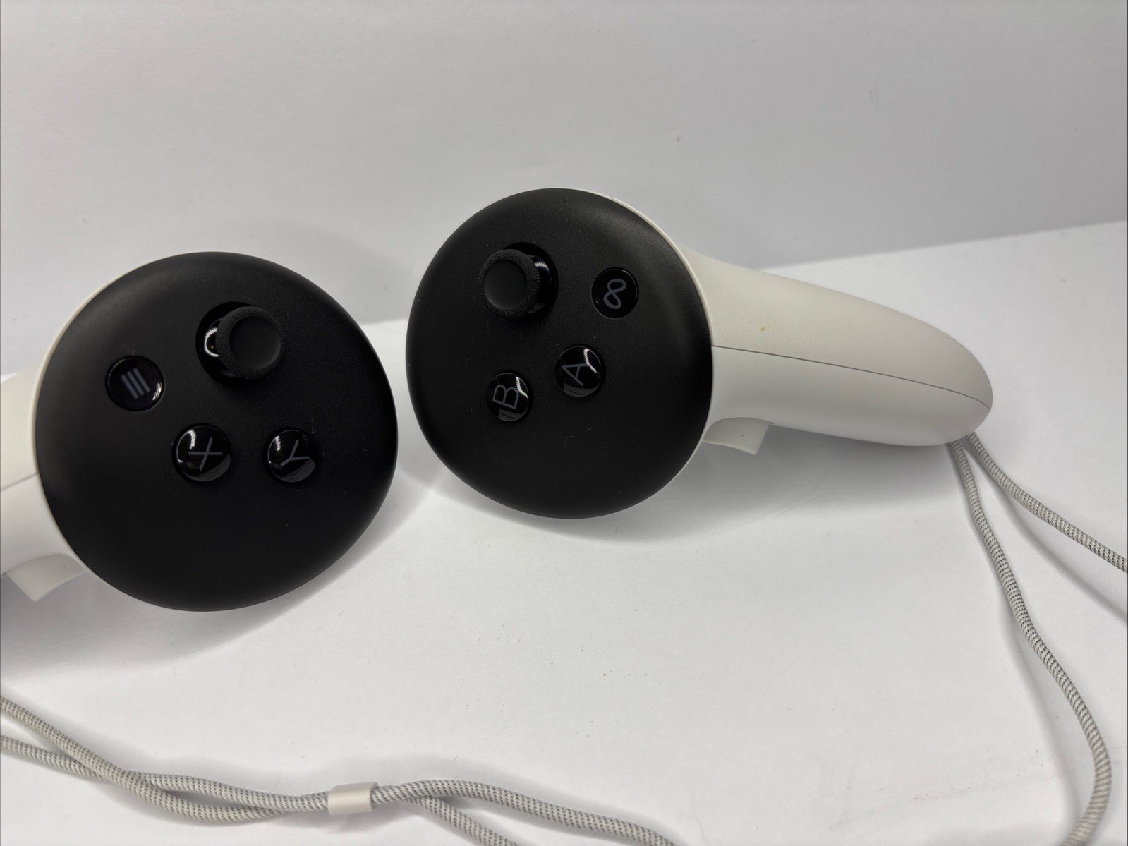 Meta Quest 3 / 3S Touch Plus Controllers PAIR - Left & Right Tested- NO HEADSET
