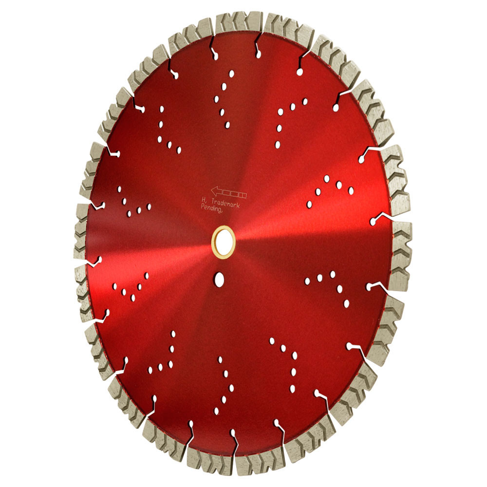 15mm Segmented Diamond Saw Blade Concrete Supreme Arrow Turbo 14 Inch