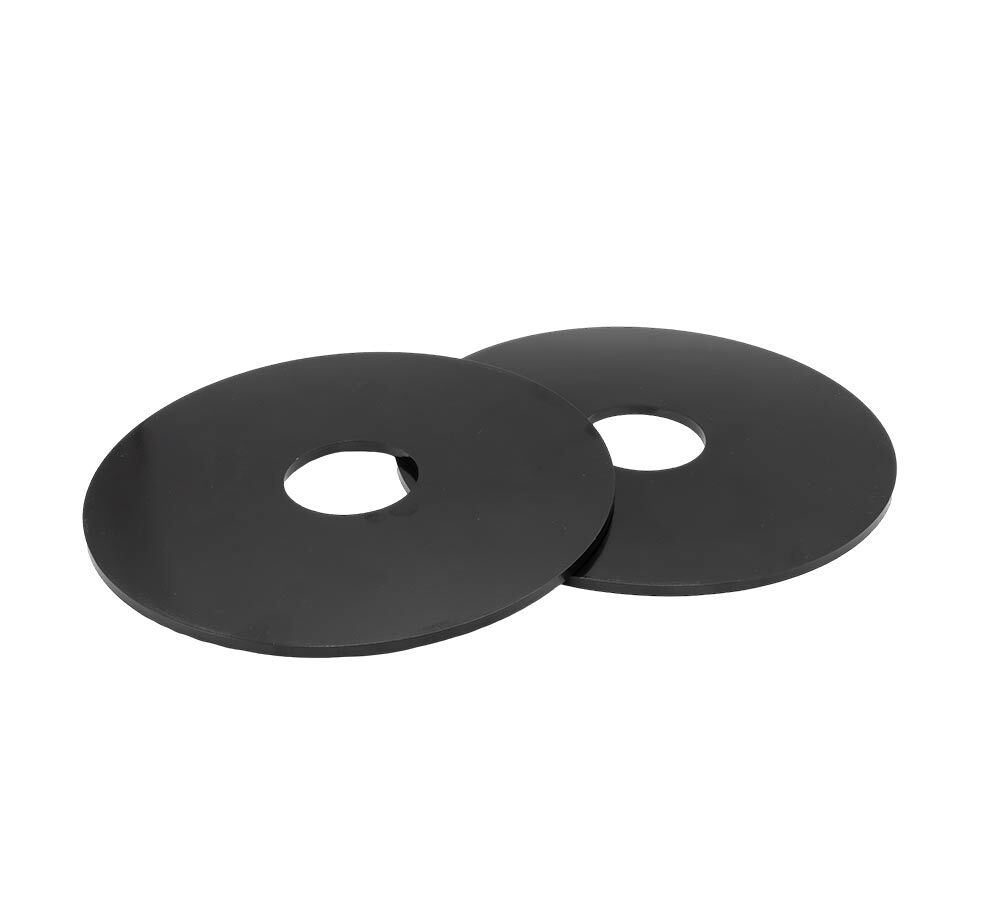 Kingpin to 2-5/16" Gooseneck Ball Hitch Adapter w/ Rings Fit for Tractor, Black