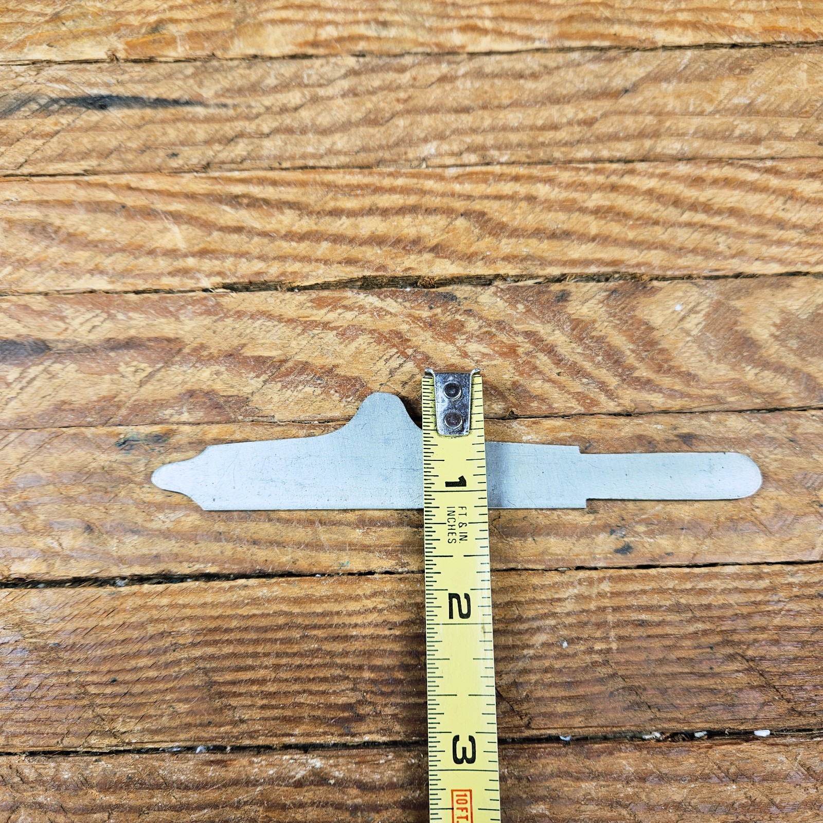 NOS Sideplate 4-15/16 x 1" Inlay Flintlock Longrifle Muzzleloader Percussion