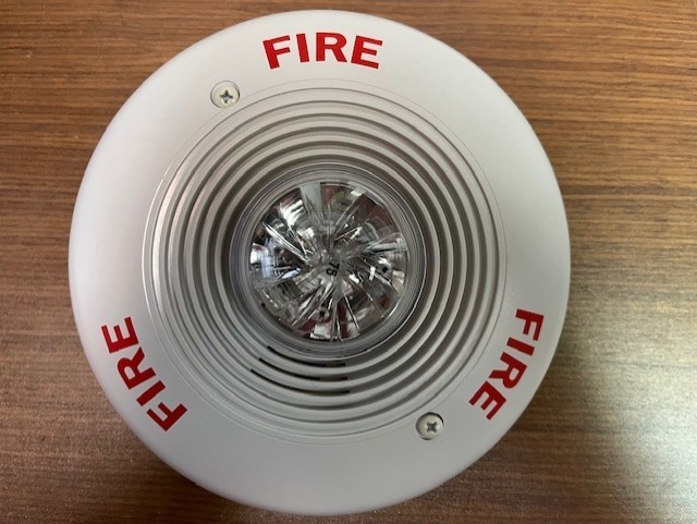 System Sensor PC2475W Horn strobe 75cd 24v, white ceiling; NEW; Free shipping