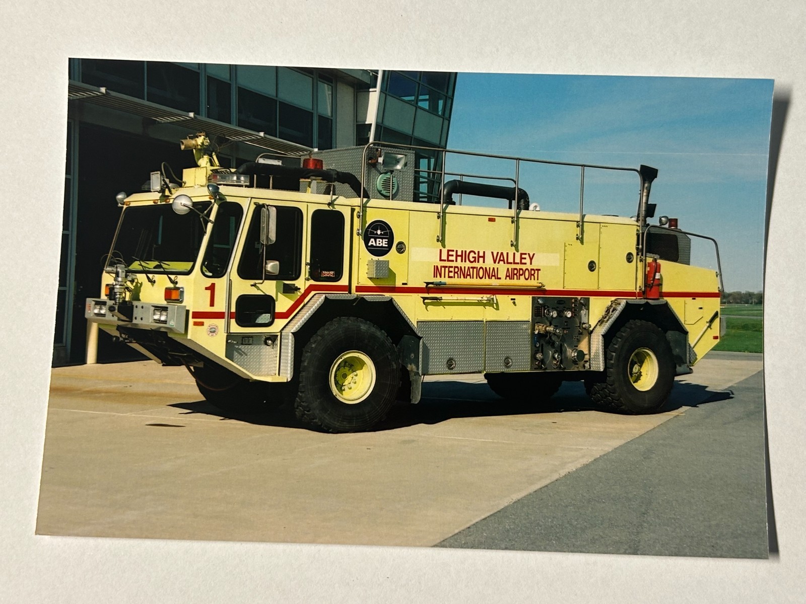Lehigh Valley Int'l Airport 1988 Emergency One Titan Fire Apparatus Photo A63