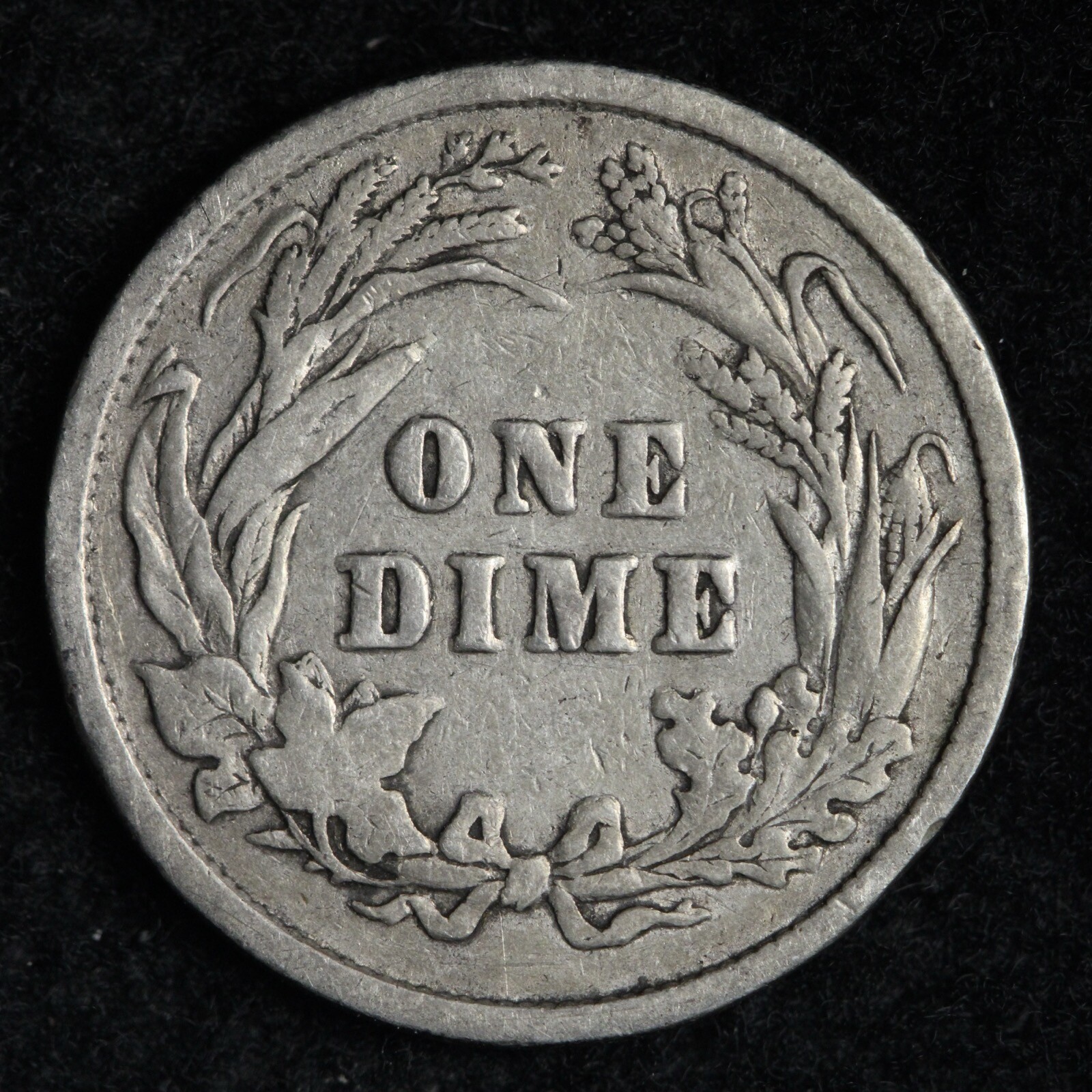 1898 Barber Silver Dime CHOICE FINE E167 SE