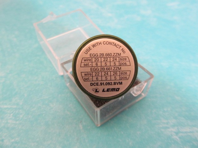 NEW  Lemo USA Turret Positioners DCE.91.092.BVM Use With Crimp Tools  see detail