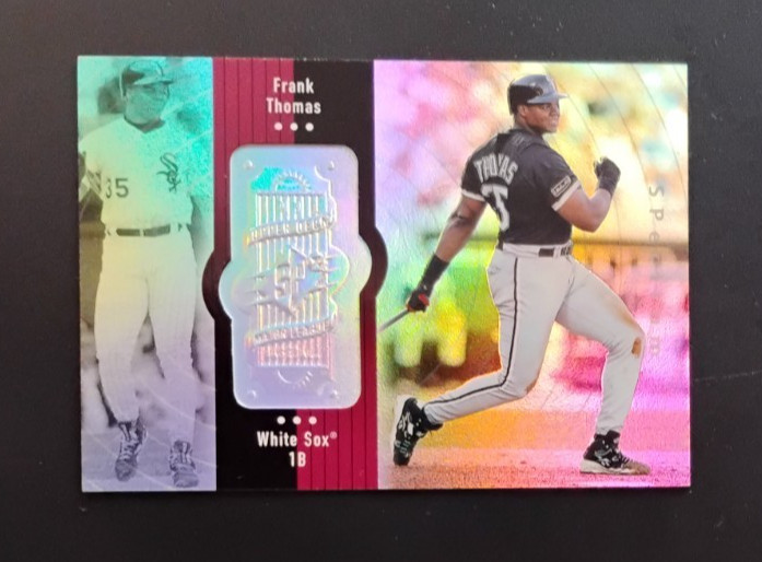 1998 Upper Deck SPx Frank Thomas Card #72 (446/2250) near mint-mint