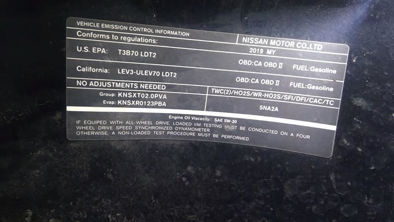 2019 Qx50 Transfer Case Module Sku#3552320