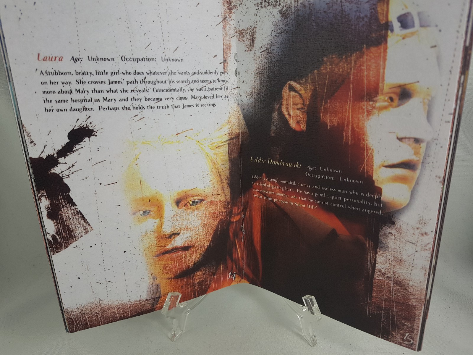 MANUAL PS2 - SILENT HILL 2 - Sony Playstation2 'Replacement' Instruction Booklet