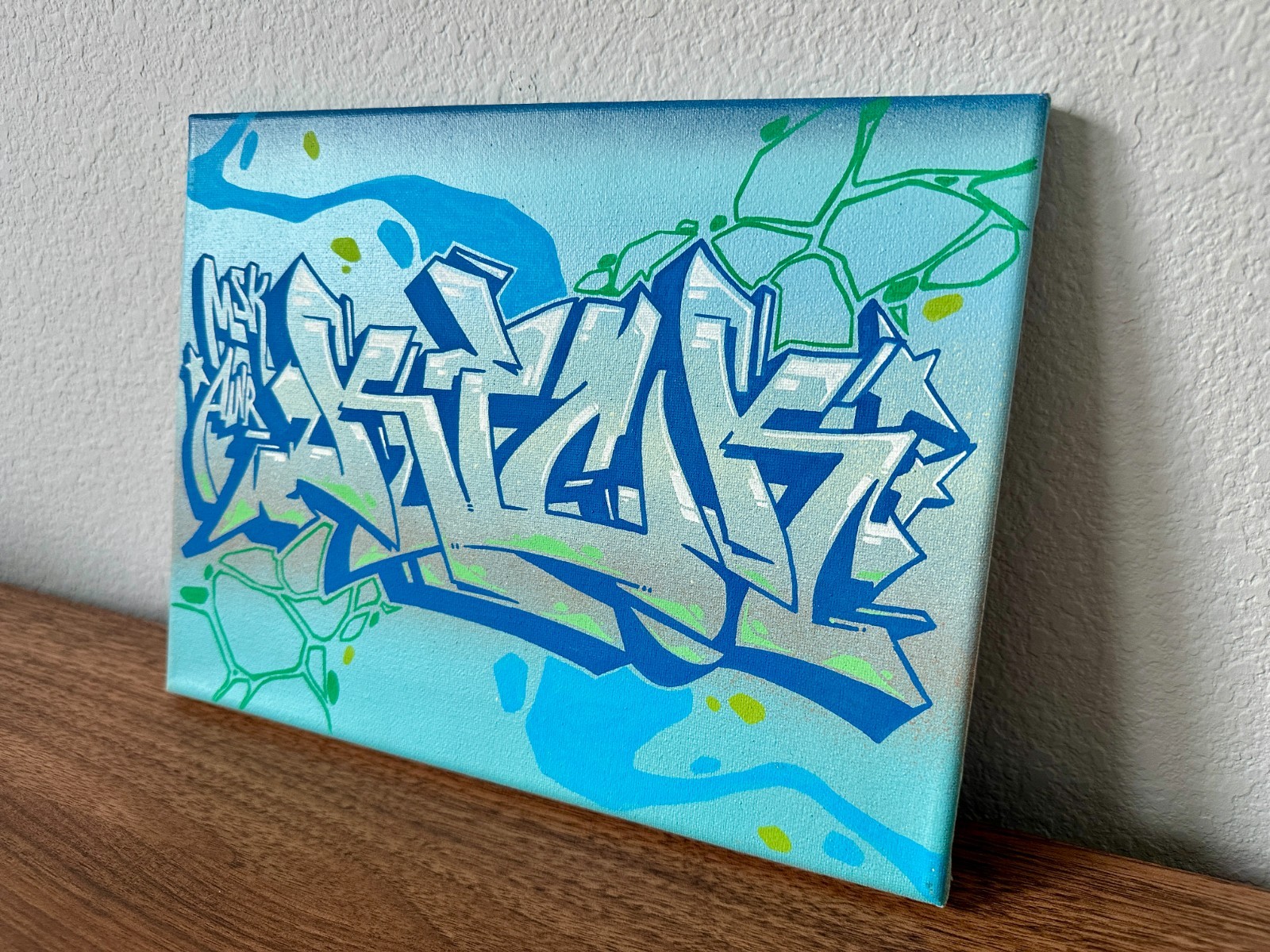 Kick KickOne Kick1 MSK AWR RMF TCS Seventh Letter 7th Freight Graffiti Canvas