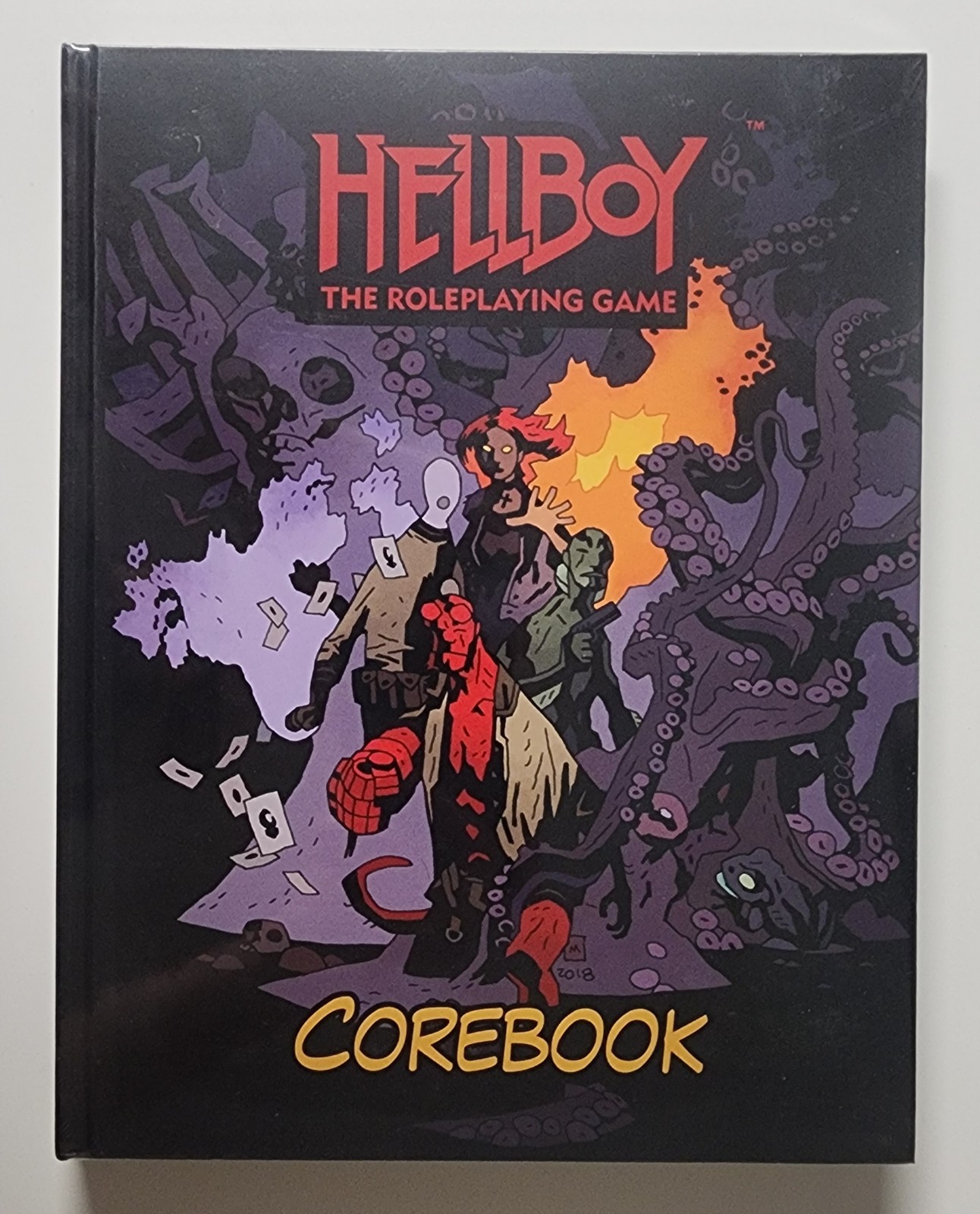 Hellboy RPG: Corebook Mantic Hardcover New W/ Fast Free Shipping!