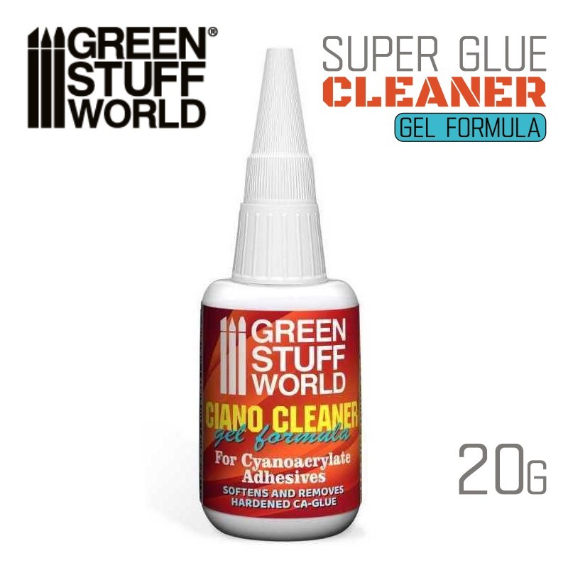 Green Stuff World: CA Glue Cleaner - Super Glue Remover Debonder