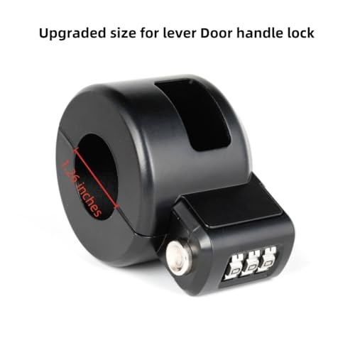 Door Handle Lockout Device Cover with Code to Disable Door Handle Temporary 1