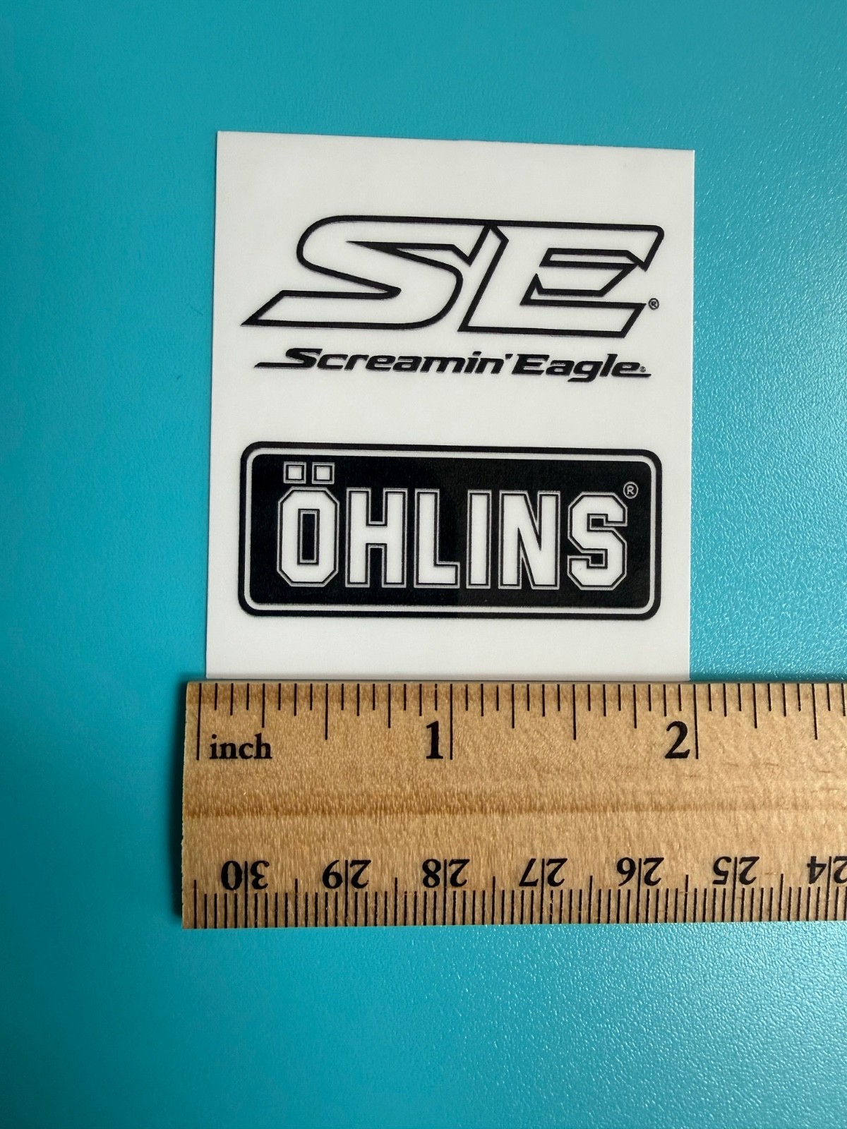 x4 Ohlins Stickers Decal Motorcycle Screaming Eagle 2 x 2.25 Harley Davidson