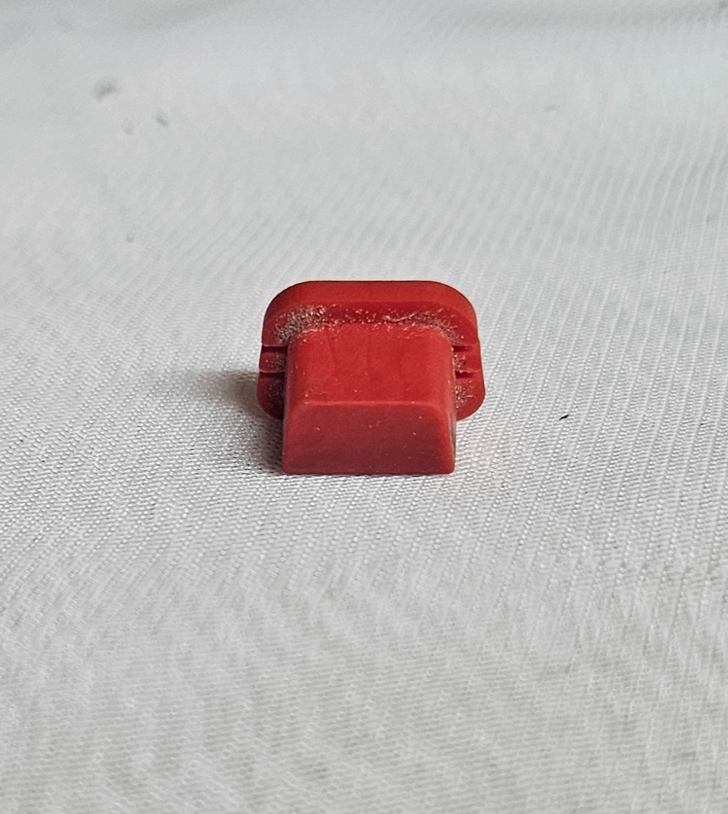 ROLAND KR-75 Keyboard Rubber RED Push Button Cover Cap