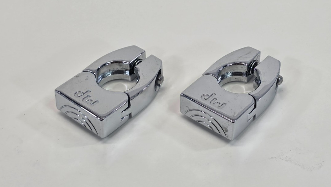 DW 1" Hinged Memory Lock Drum Workshop Chrome (2 pcs)