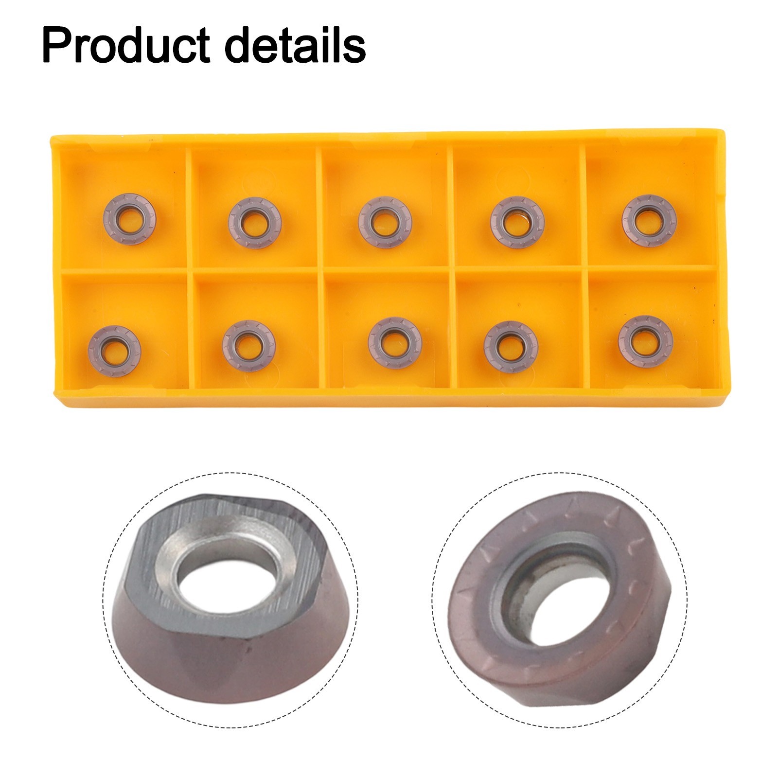 RPMT08T2M0EJS Turning Inserts with Excellent Cutting Performance for CNC Lathes