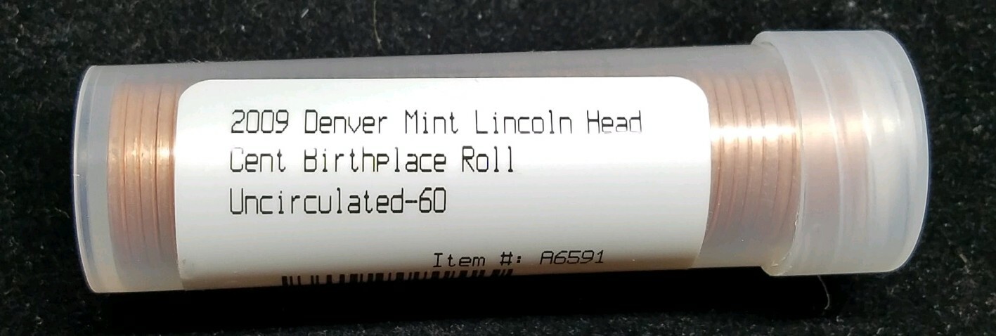 2009  D Lincoln  Cents  Birth Place Uncirculated Littleton A6591. Our T8514