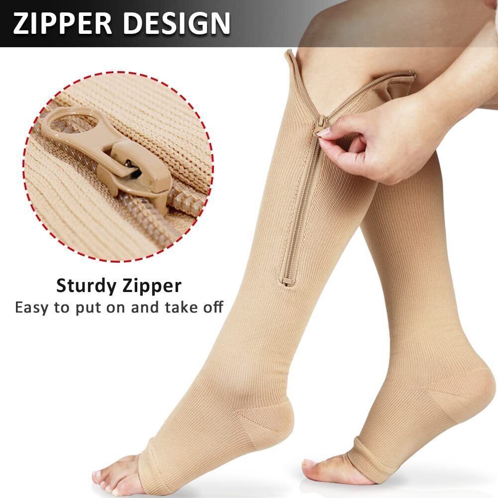 Best Medias Calcetines De Compresion 20-30 Mmhg Para Hombres Y Mujeres 1-3Pairs