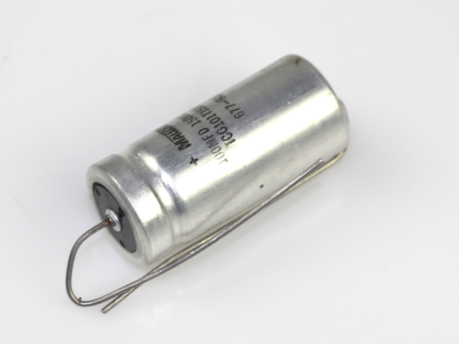 Lot of 5 100uF 150v Mallory Axial Electrolytic Capacitor TCG101T150J1L Amp Audio