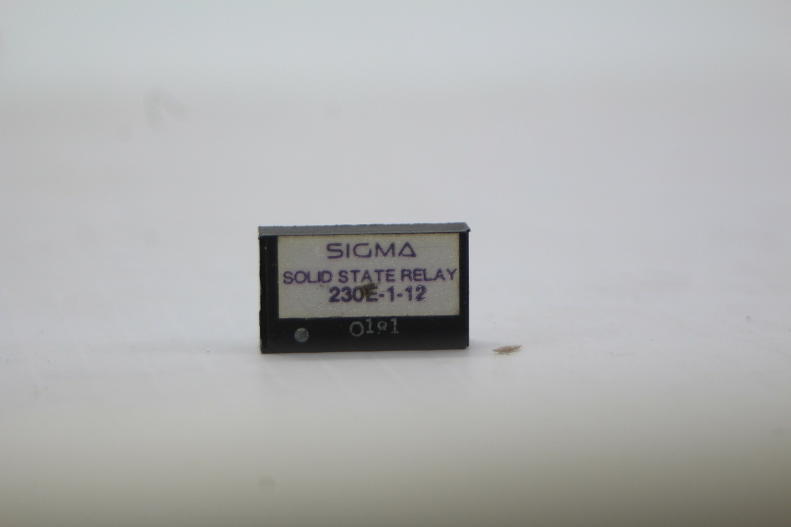 Sigma 230E-1-12 Solid State Relay 12VDC 1A 120 VAC Switching Voltage New