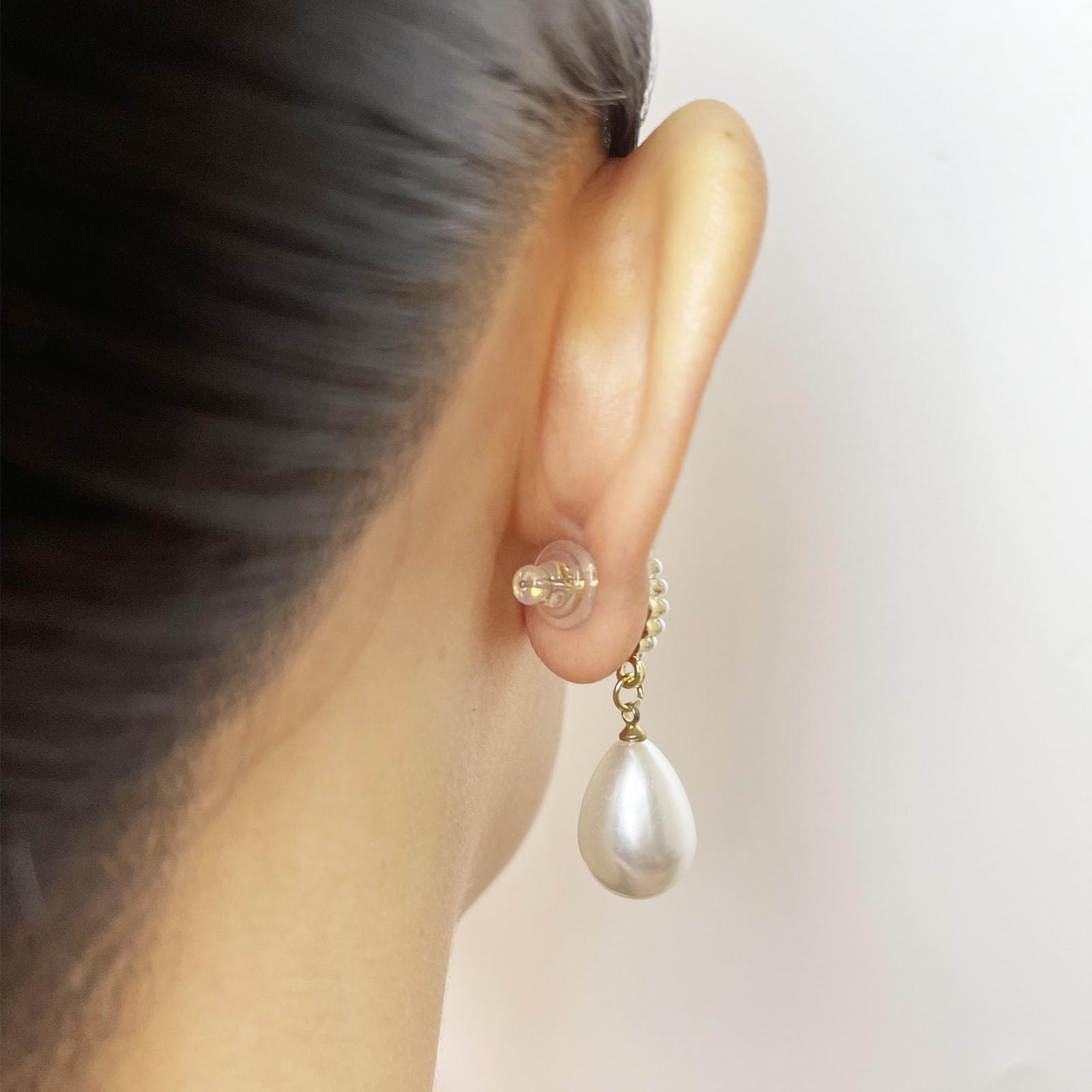 3 Pairs Earring Backs Replacements,Rubber Earring Backs for Droopy Ears,Hypoa...