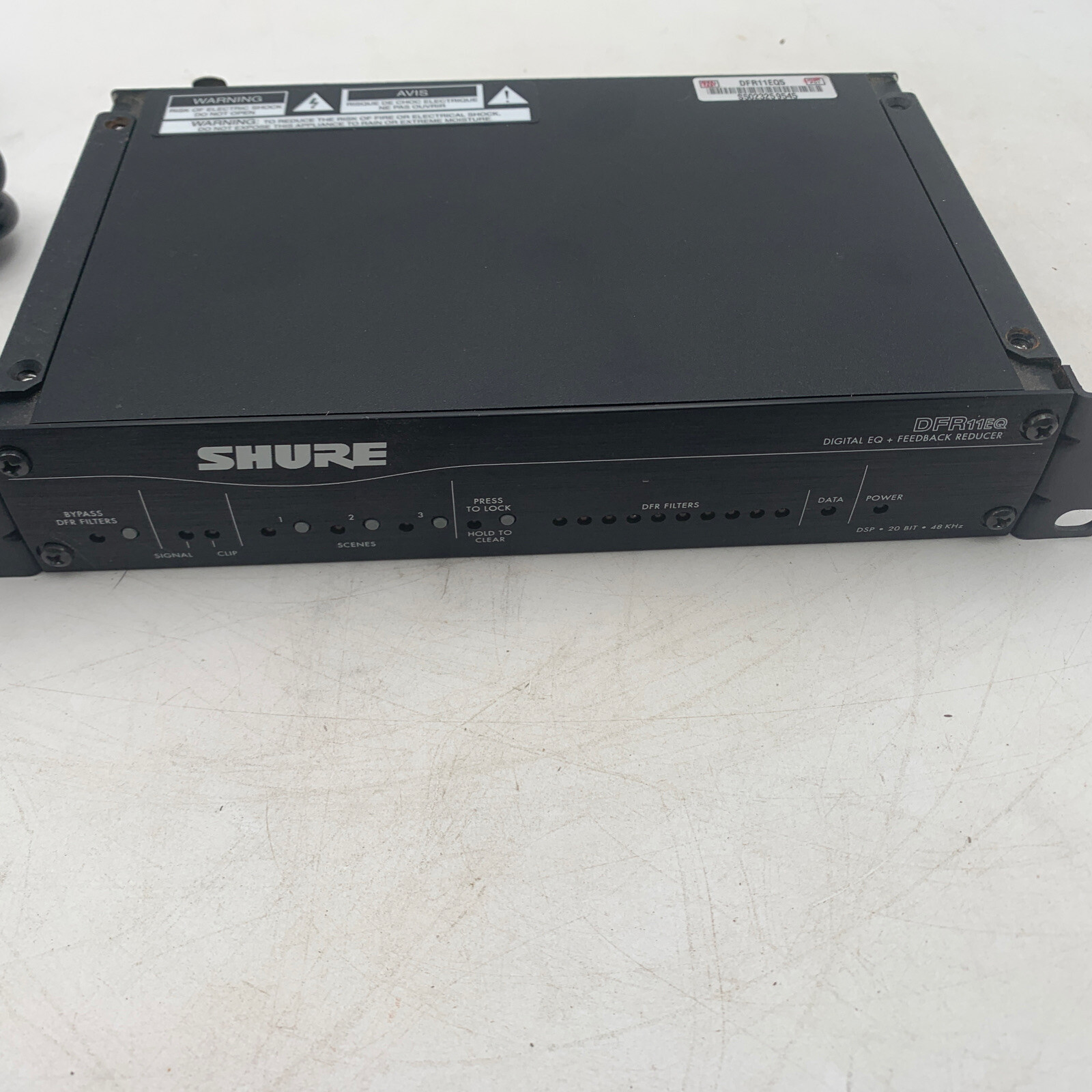 SHURE DFR11EQ Digital Feedback Reducer
