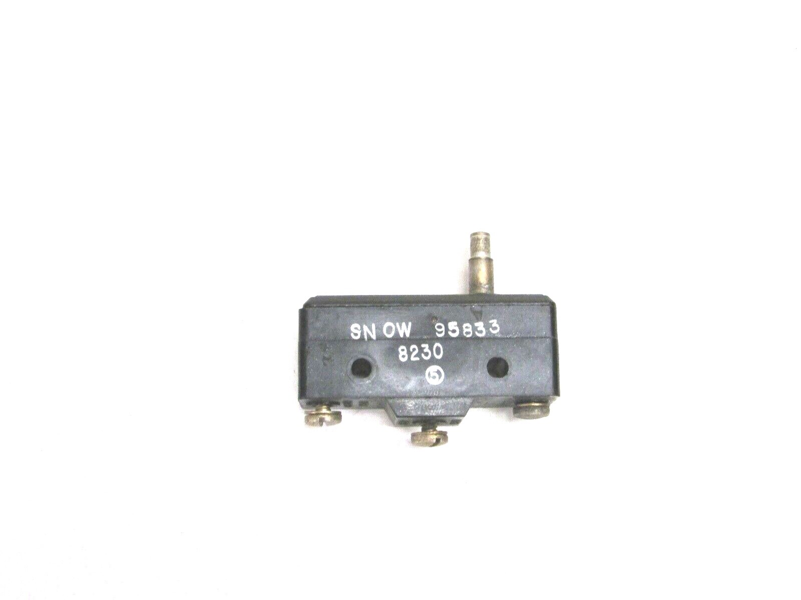 NOS! SLECTA MICROSWITCH, SMALL OVER TRAVEL PLUNGER, BZ-2RS-A2-BG