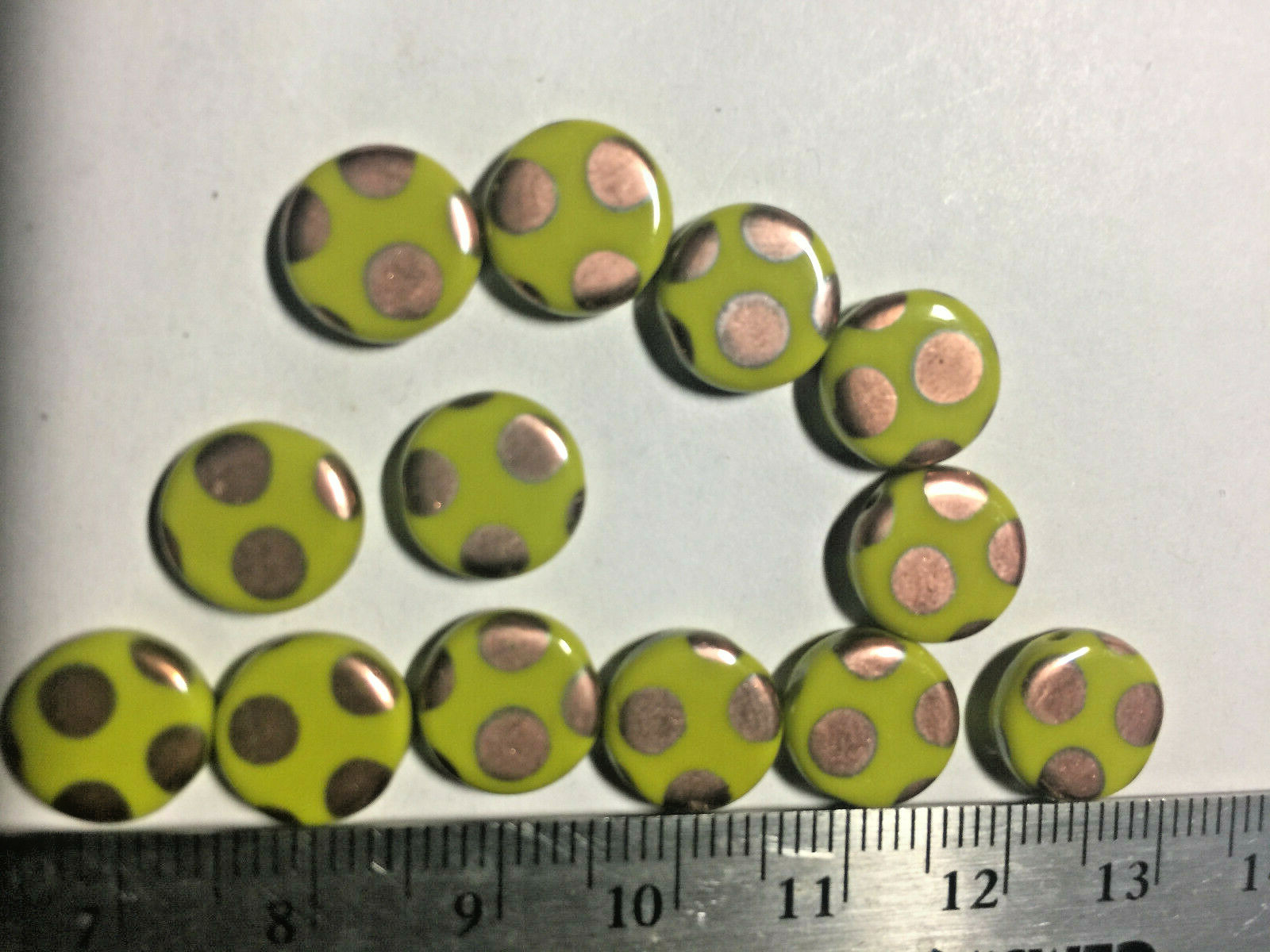Czech Flat Circle Coin Beads All Sizes