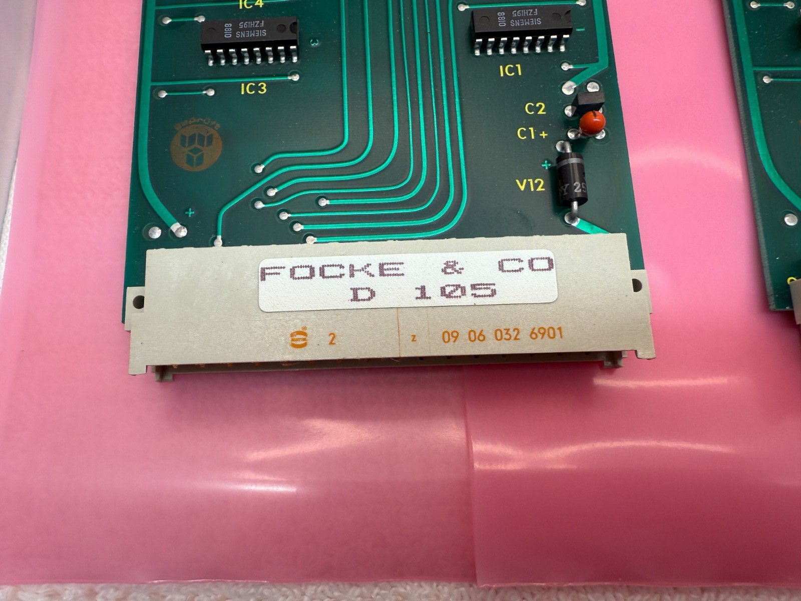 FOCKE D105 CONTROL BOARD MODULE, NEW, In Orig. Boxes, Fast Tracked Shipping