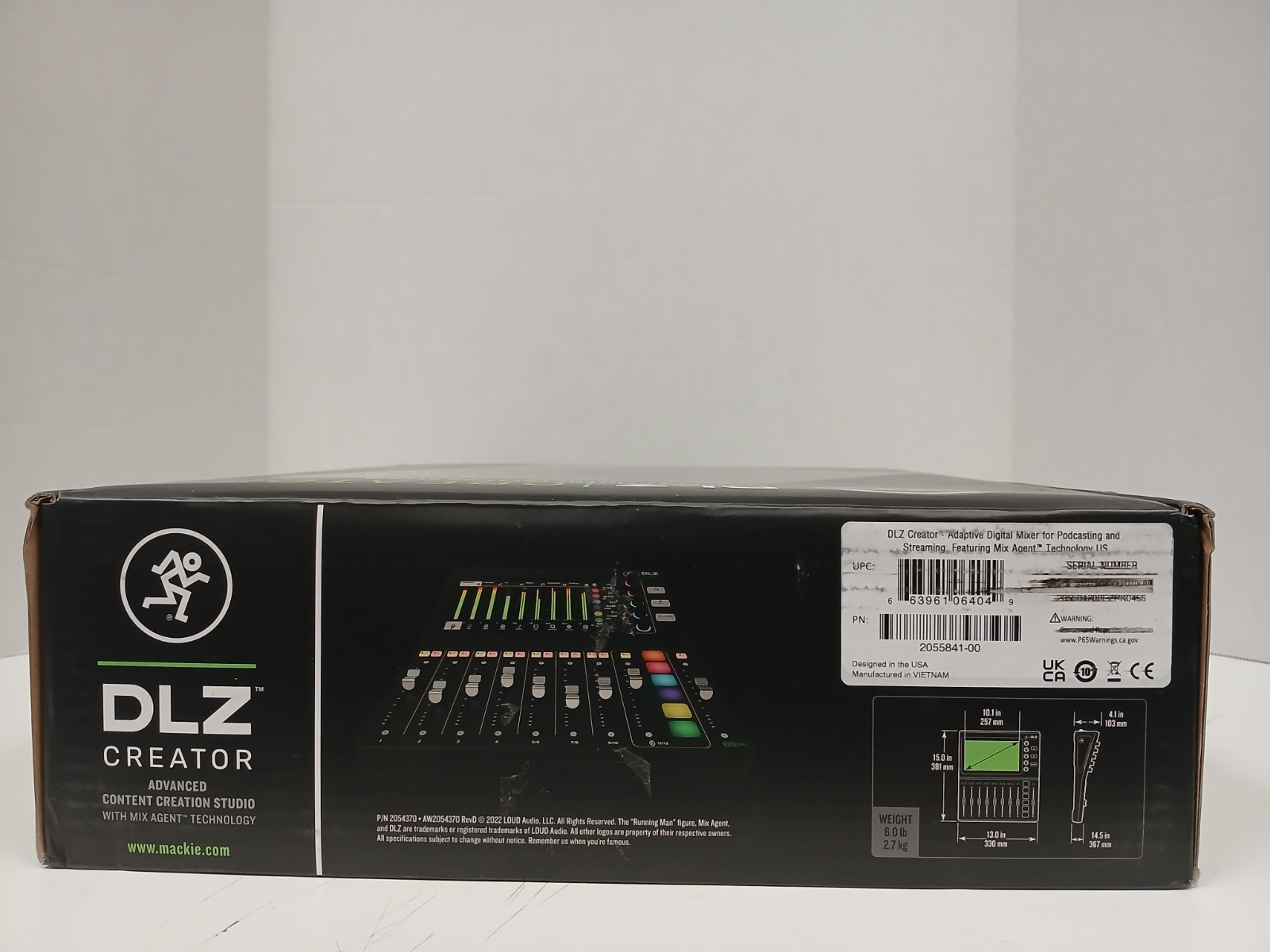 Mackie DLZ Creator Advanced Adaptive Digital Mixer With Mix Agent Technology