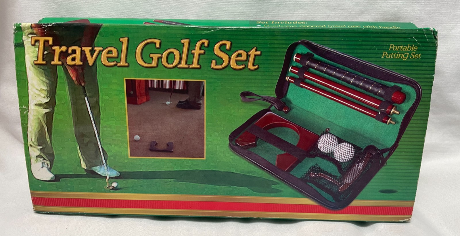 Westminster Travel Golf Set Portable Putting Set #2475 Vintage from 2003