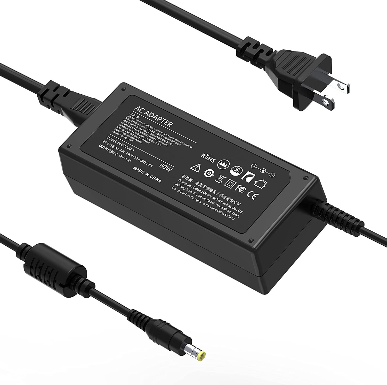 12V AC Adapter Charger for Insignia 32'' LED HDTV TV NS-32D312NA15 NS-32D220NA16