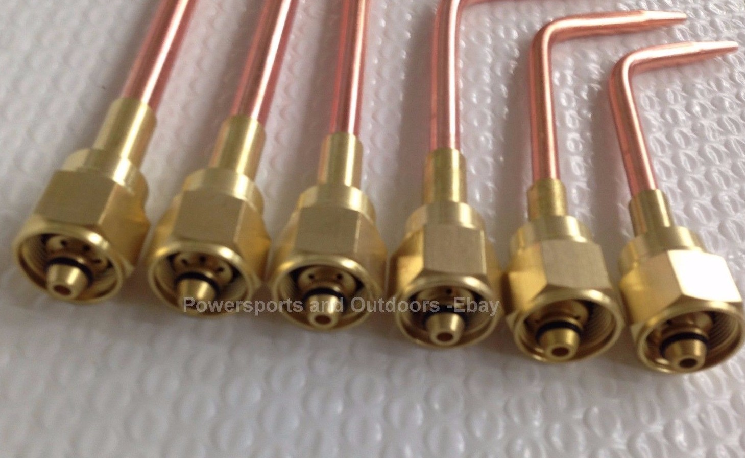 Victor Type HD (300 series) Oxygen/Acetylene Brazing/Welding Torch Tip Set -6pc