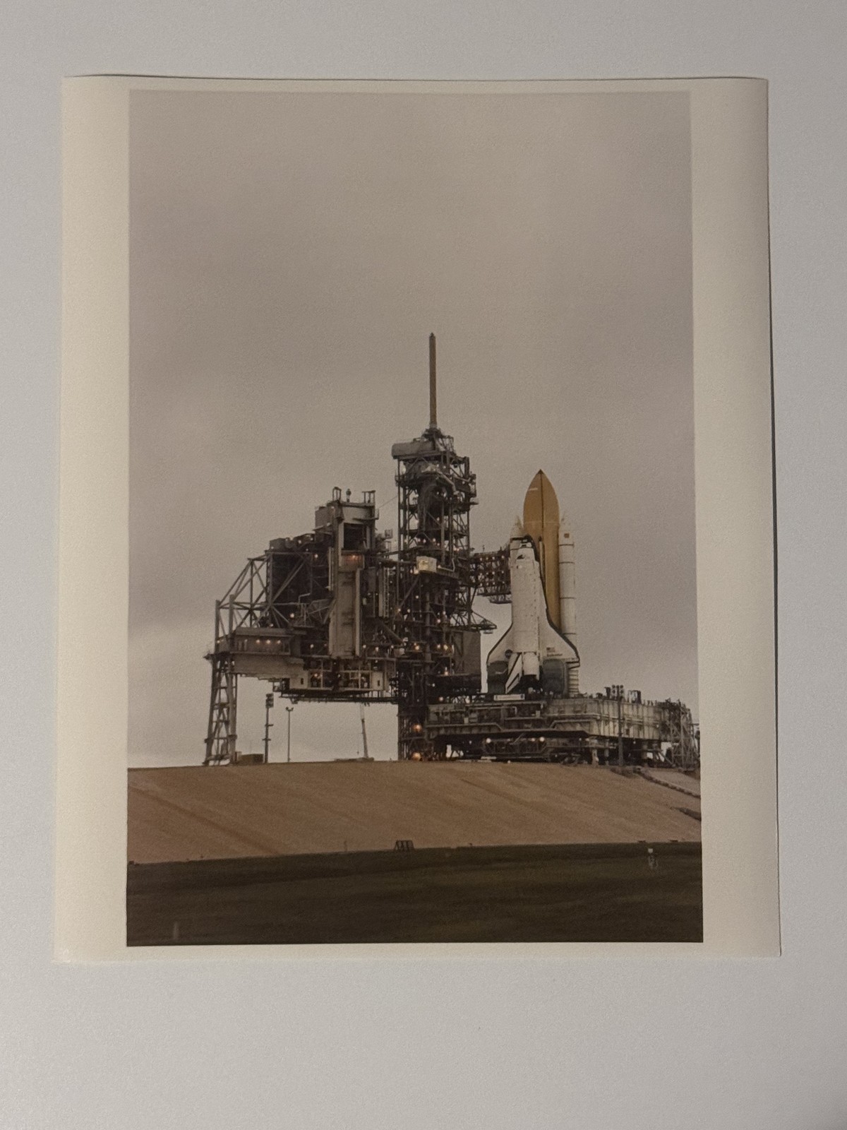 NASA STS-88 Shuttle Endeavour on Pad 39A Before Unity Launch Press Photo