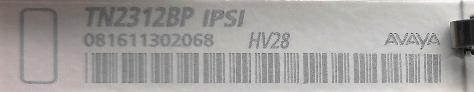 AVAYA TN2312BP IPSI HV28 700394679 IP SERVER INTERFACE BOARD