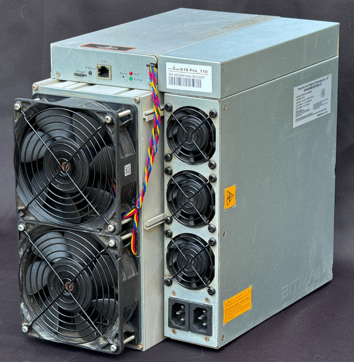 Antminer S19 95TH/s Bitcoin Miner | Low Power 2800W Tune | VNiSH Firmware