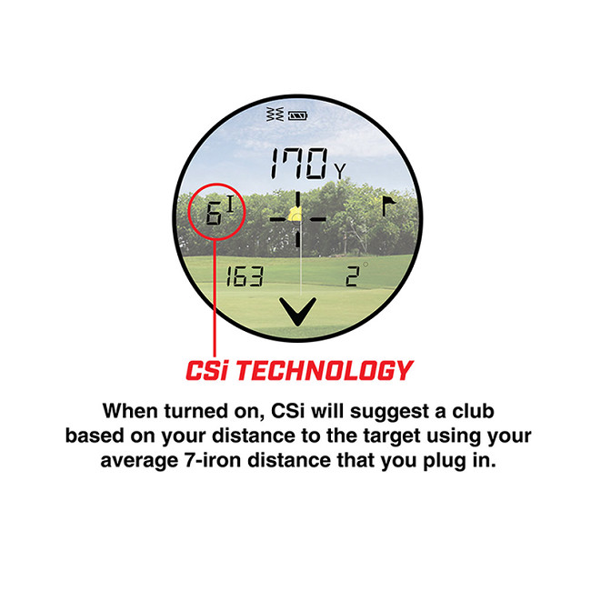 New Callaway Golf CSI Pro Laser Rangefinder with Slope Technology