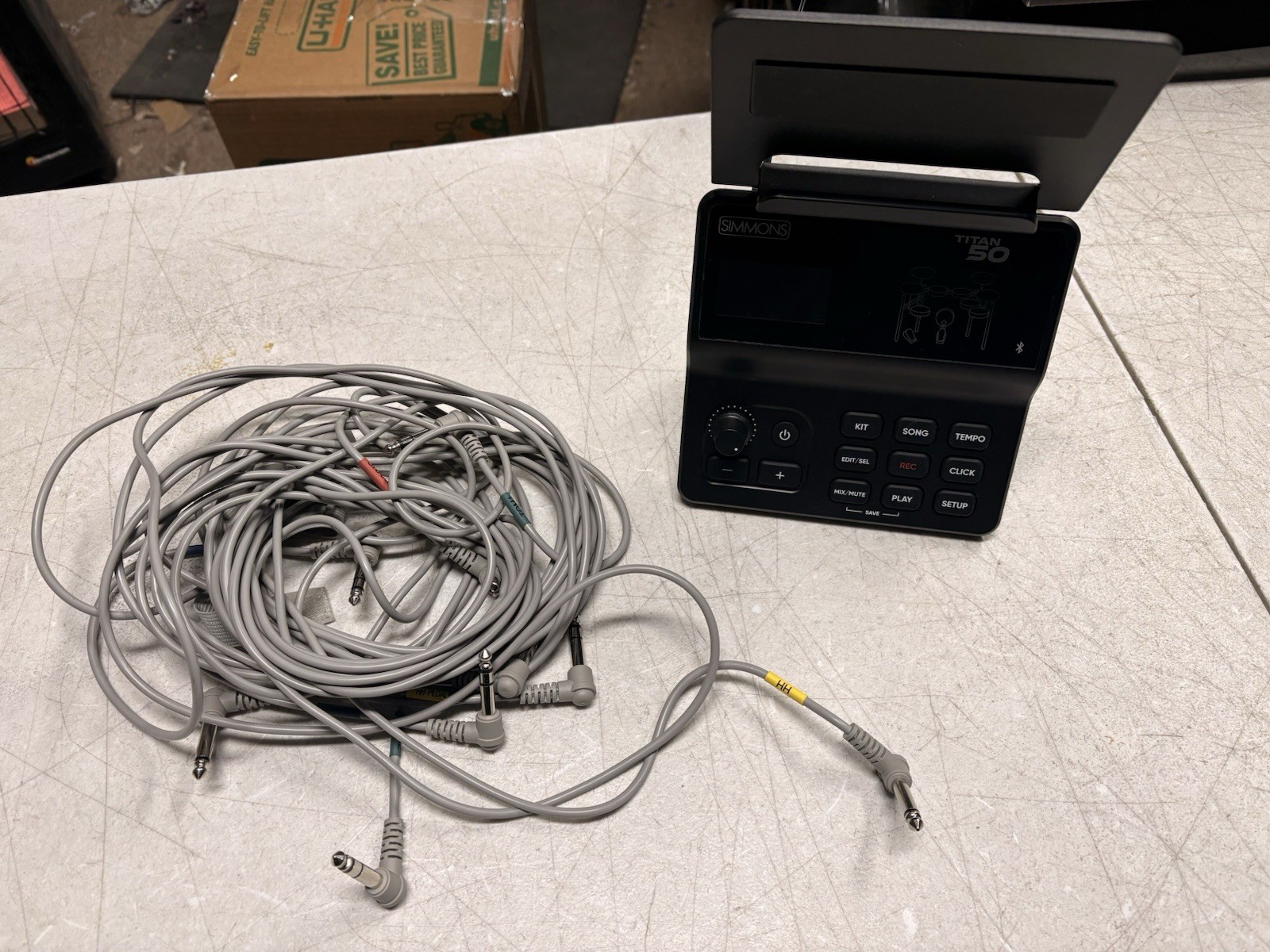 simmons titan 20 drum module with wire harness