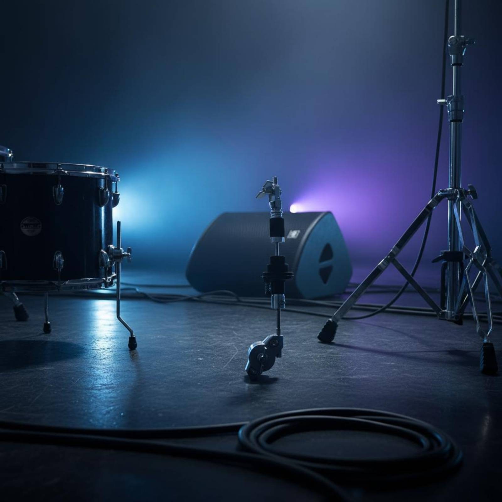 Distant Hi-Hat Holder Adjustable Music Hardware Metal